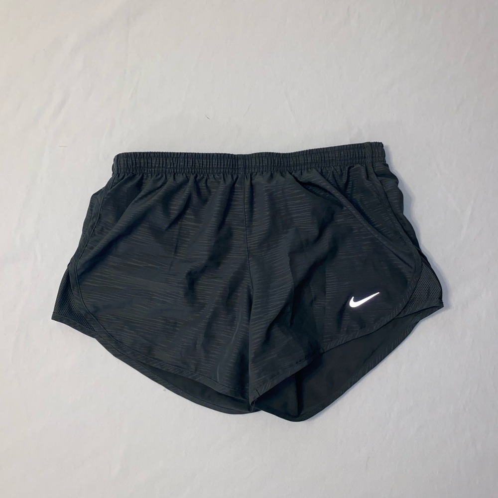 NIKE grey athletic running shorts